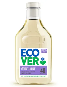 Concentrated Colour Laundry Liquid - Apple Blossom & Freesia - 1.43L - 40 Washes - Ecover - FashionsVida