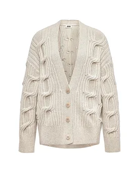 DRYKORN Cardigan beige L damen - Drykorn - FashionsVida
