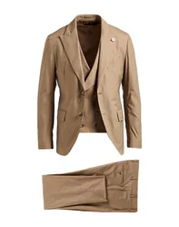 Anzug Herren Khaki 48 Herren