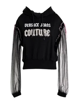Sudadera Mujer Negro S,XL,XS,XXS Mujer - Versace Jeans Couture - FashionsVida