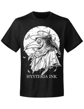 Gothic T-Shirt - Dr Plag Ink - L bis 4XL - für Männer - Größe L - schwarz - Männer - male - Hysteria Ink - FashionsVida