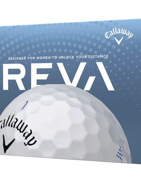 REVA 23 Golfbälle - 12er Pack, weiss