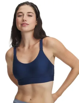 Soutien-gorge De Sport à Impact Moyen Infinity Mid 2.0 Brown / Peppercorn S - Under armour - FashionsVida