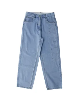 Jeans straight leg BLU CHIARO 12 - Stella McCartney - FashionsVida