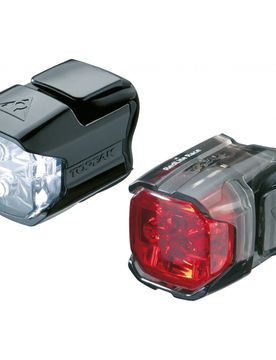 Hightlite combo race kit luces bicicleta Negro (UNICA)