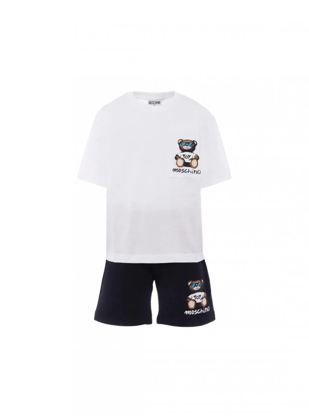 Completo Bambino HUG00R_LCA32_81214 - Moschino - FashionsVida