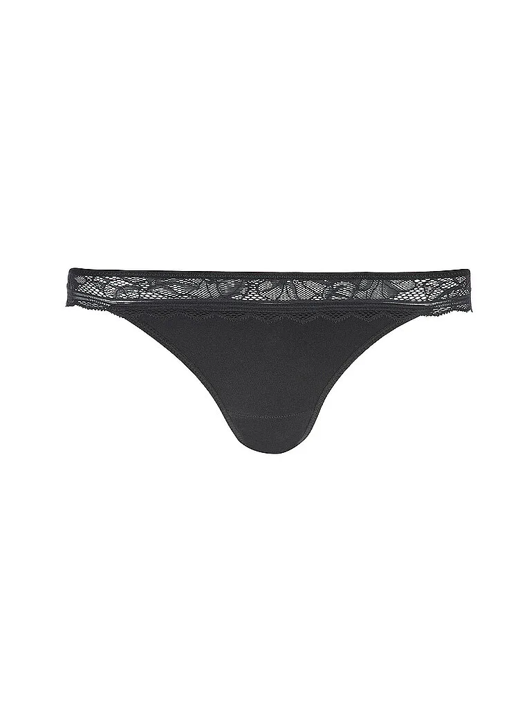 String FLORAL TOUCH nero nero 40 - Chantelle - FashionsVida