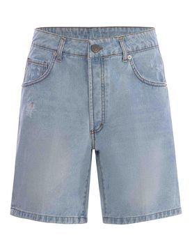 Bermuda Realizzato In Denim
