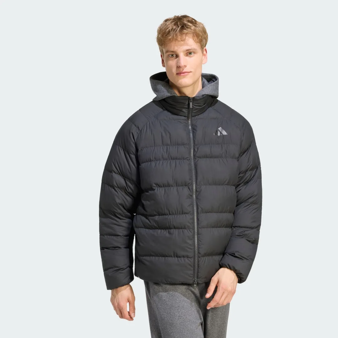 GIACCA ESSENTIALS PACKABLE INSULATED 3XL Black - Adidas - FashionsVida