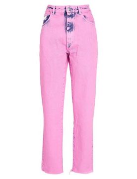 GCDS Jeanshose Damen Rosa 25 Damen