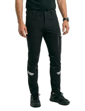 Pantalon De Travail Kansas Black / Grey L
