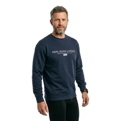 Felpa Summer Seasonal Logo Dulwich Blue L