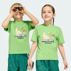 T-shirt Minecraft Terrex 9-10A Semi Lucid Lime
