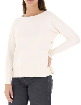 Maglia girocollo AVORIO L - EMME MARELLA - FashionsVida