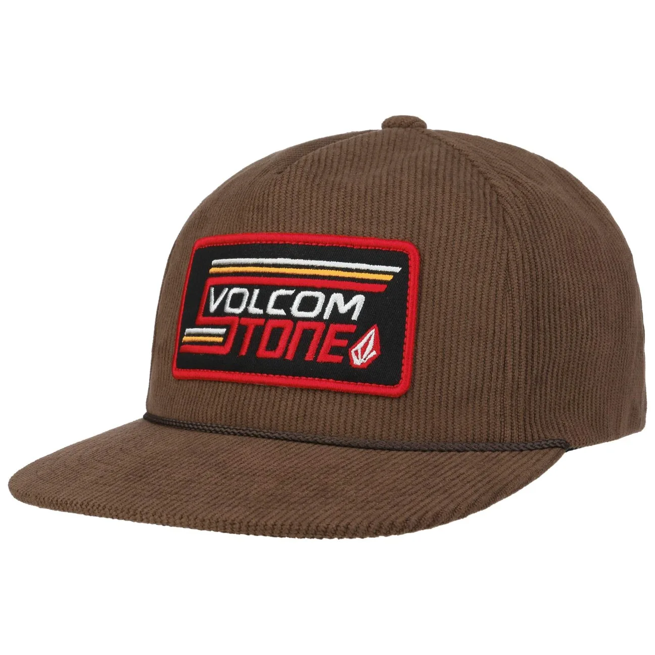 Greased It Corduroy Cap by - brown - Female - Size: One Size - Volcom - FashionsVida