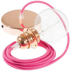 Cables Lampe Suspendue Pendel Pour Abat-jour Rm08 1 M Fuchsia / Copper One Size