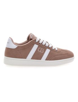 Sneakers Rosa con Bande Laterali Bianche AMELIE SD 36