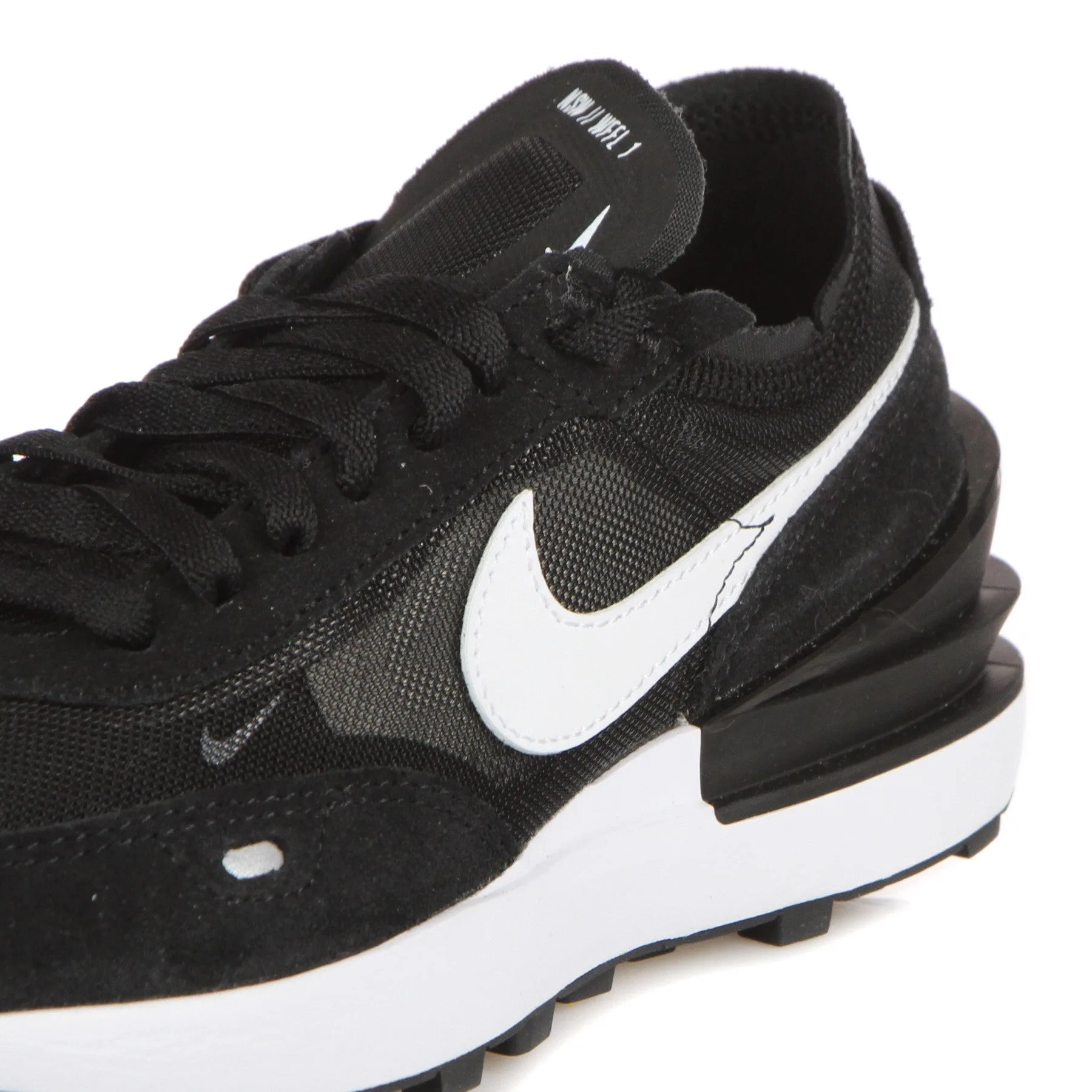 Scarpa Bassa Donna W Waffle One Black/white/orange - Nike - FashionsVida