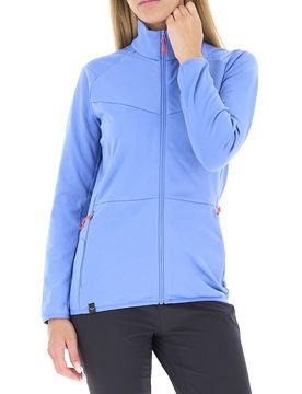 Felpa con zip AZZURRO OXFORD 48/42