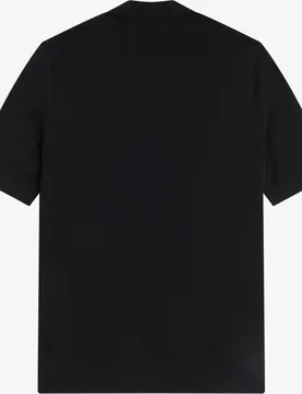 Jersey de hombre de punto a rombos con cuello polo de manga corta - Fred Perry - FashionsVida