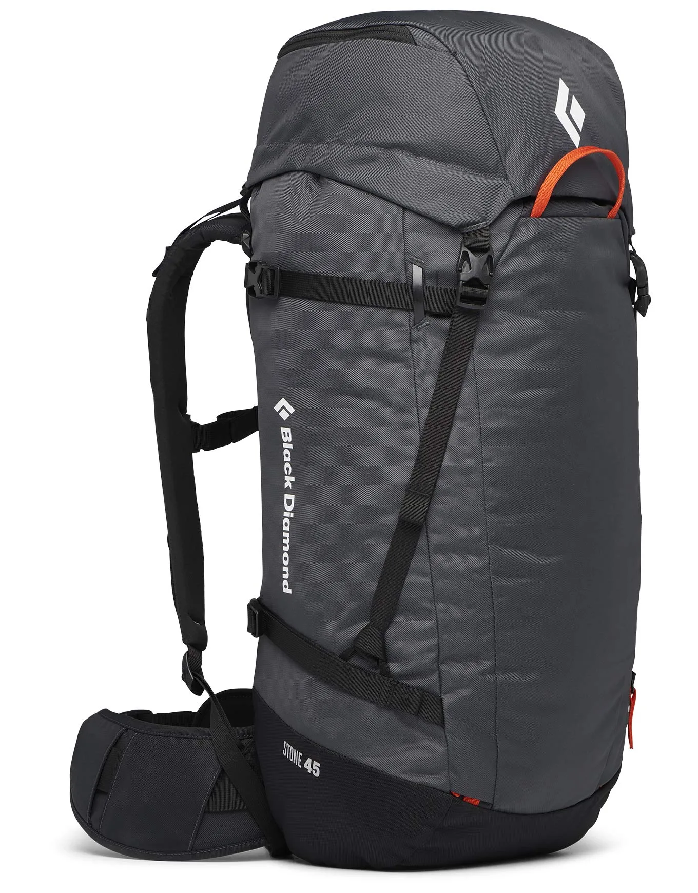 Sac d'escalade - Stone 45 Backpack Carbon - Taille S/M - Noir - Black diamond - FashionsVida