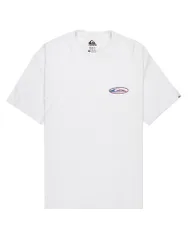 Camiseta de playa Quikglobe para hombre blanco S