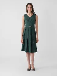 Robe traditionnelle CAMILA vert 42