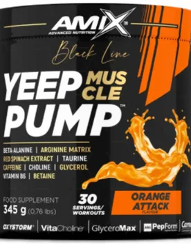 Polvere Energetica Yeep Pump 360 G Arancia 360g - Amix - FashionsVida