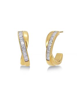 Ohrringe ANDORRA CREOLES DUO Large Gold gold damen