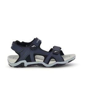 Sandali blu con chiusure regolabili GY31048 41