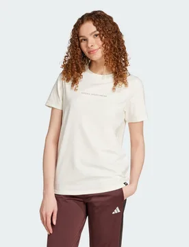 Codes Doodle Camp Graphic T-Shirt S Off White - Adidas - FashionsVida