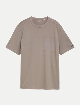 Basic T-Shirt Beige M