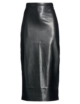 Midi-Rock Damen Schwarz XS Damen