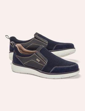 Aquastop leicht-Slipper, , Farbe Blau, 42, wasserdichte Aquastop-Membrane angenehm leicht Herren