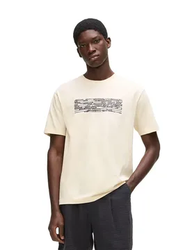 T-shirt à Manches Courtes B2m17053 Whitecap Grey L - Karl Lagerfeld Jeans - FashionsVida
