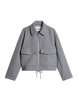 Marc O' Polo Wolljacke grau M damen