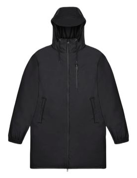Giacca unisex antipioggia long storm breaker w3 - black