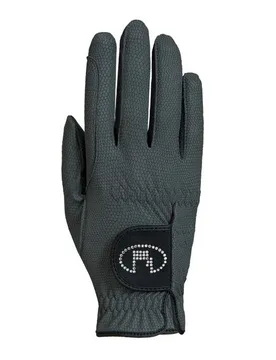 Reithandschuhe LISBOA RoeckGrip anthracite 8,5 - roeckl - FashionsVida