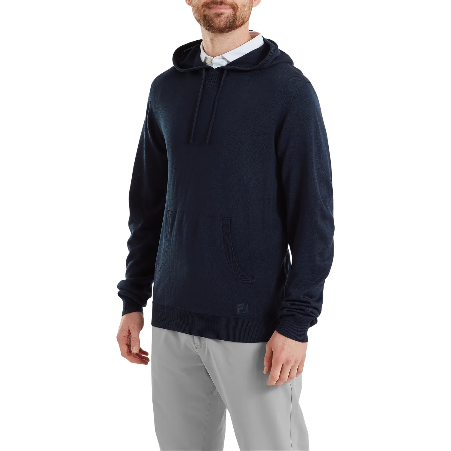 Hoodie Drirelease Knit, navy l - FootJoy - FashionsVida