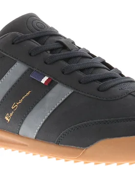 Mens Trainers Keeler Navy - Size Uk 10 - Ben sherman - FashionsVida
