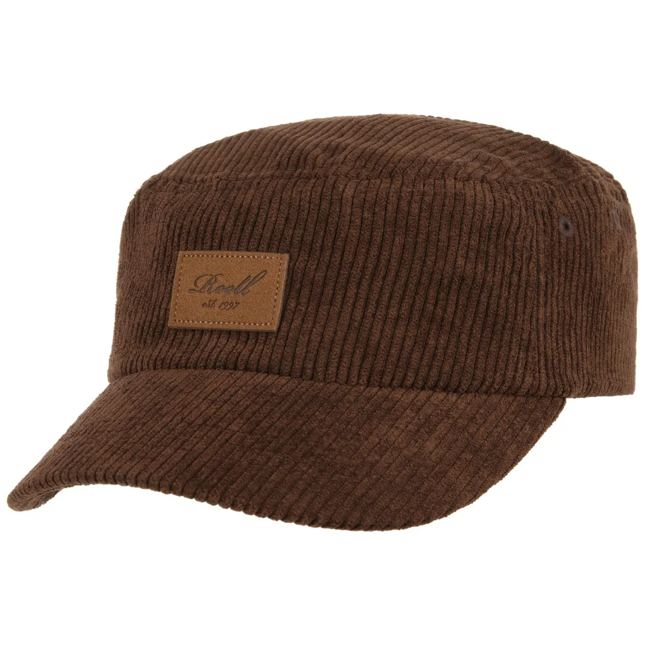 Caval Corduroy Army Cap by - brown - Size: One Size - Reell - FashionsVida
