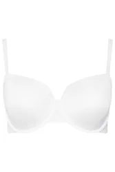 Women's Moulded T-Shirt Bra in White Size: 48DD - White - Size: 48DD