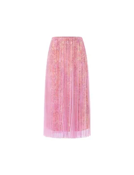 Richroyal Midi-jupe rose 40 - Richroyal - FashionsVida