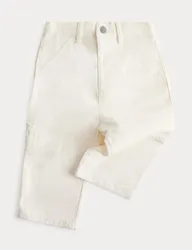 Pure Cotton Carpenter Jeans (0-5 Yrs) Ecru male