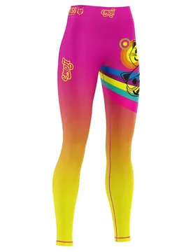 Leggings Emoji Normal Is Boring Multicolour L - OTSO - FashionsVida