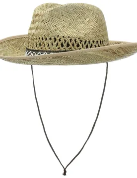 Santiago Western Straw Hat - nature - Female - Size: 61 cm - Hatshopping.co.uk - FashionsVida