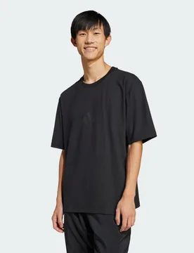 T-shirt Z.N.E. Loose-Fit S Black - Adidas - FashionsVida