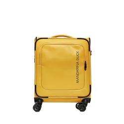 Valise à Roulettes Eco Coated Cabin Duck Yellow One Size unisex