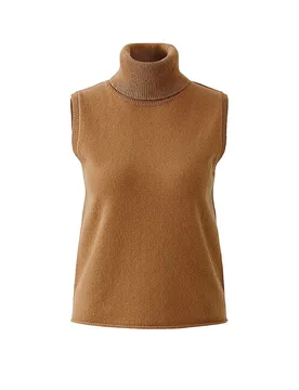 OUÍ Rollkragenpullover camel 42 damen - Oui - FashionsVida