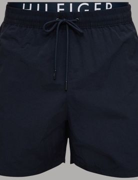 Costume da Bagno Uomo Fascia Logo Tasche Asciugatura Veloce